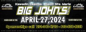 Big Johns MMA 15 Poster MM-EH
