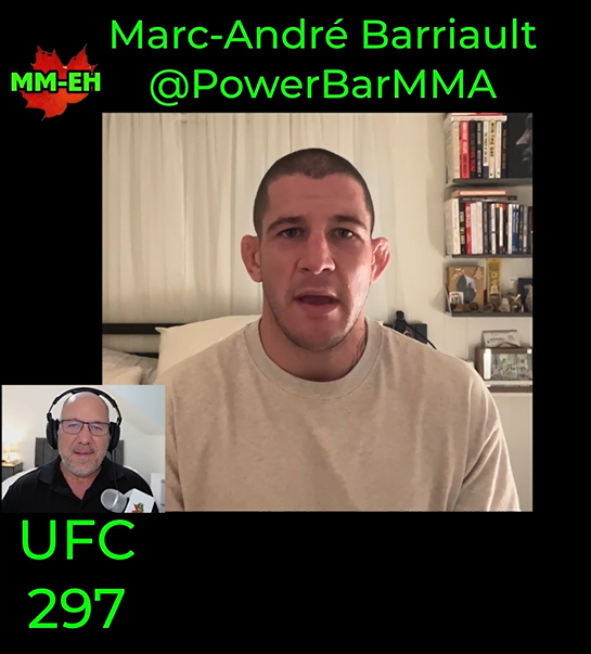 Marc-Andre Barriault UFC 297 MM-EH