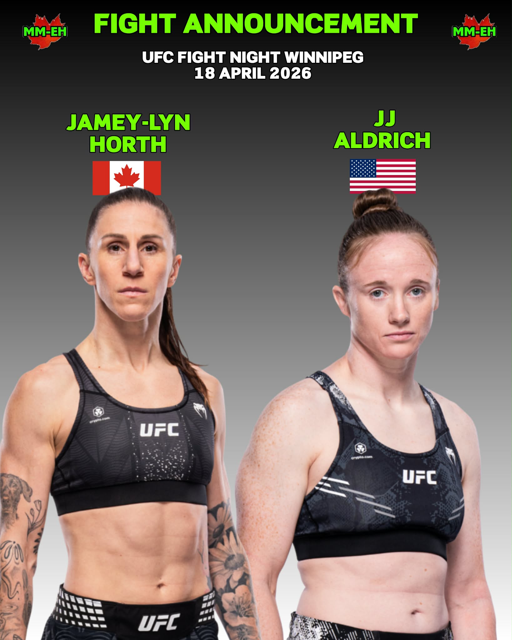 Squamish, BC’s Jamey-Lyn Horth Joins The Maple-Leaf Militia In Winnipeg