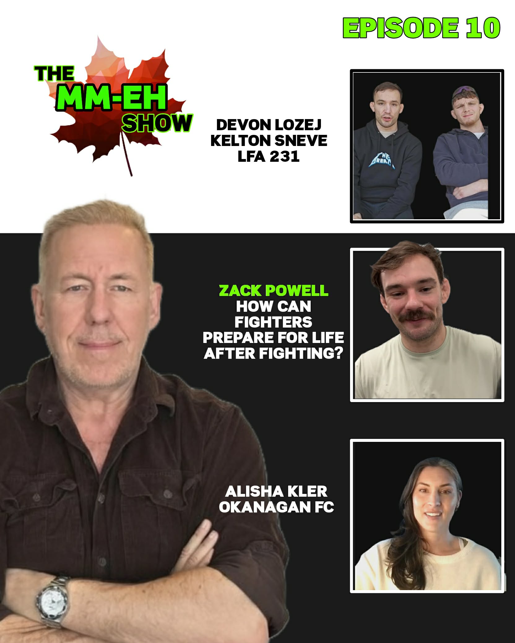 MMA Fighters, Branding, & Promoting Events | Devon Lozej, Kelton Sneve, Zack Powell & Alisha Kler