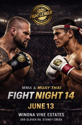 Fight League Canada 14 Poster MM-EH