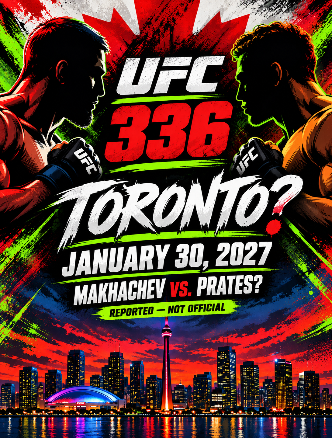 UFC Toronto in January?