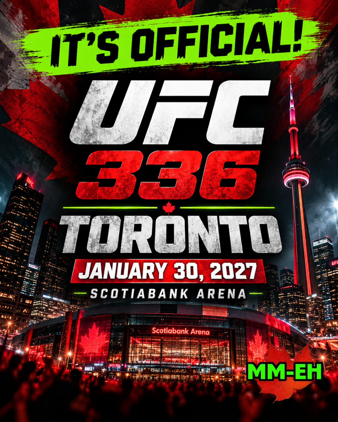 UFC 336 Toronto OFFICIAL!